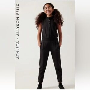 Athleta Allyson Felix Sleeveless Legend Jumpsuit girls XXL/16